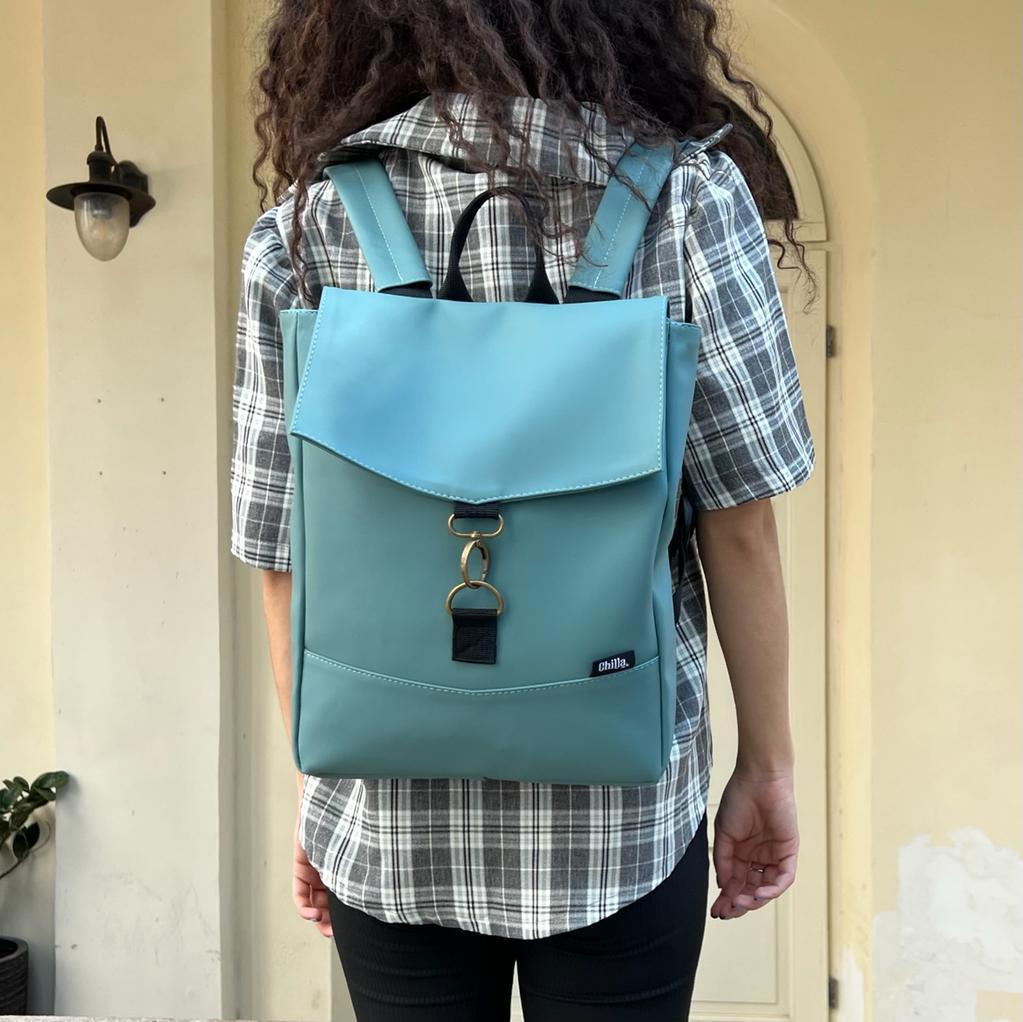 Pastel Green Mini Students Backpack