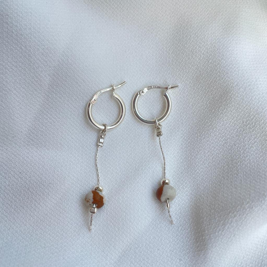 'Mika' 925 Silver Earrings