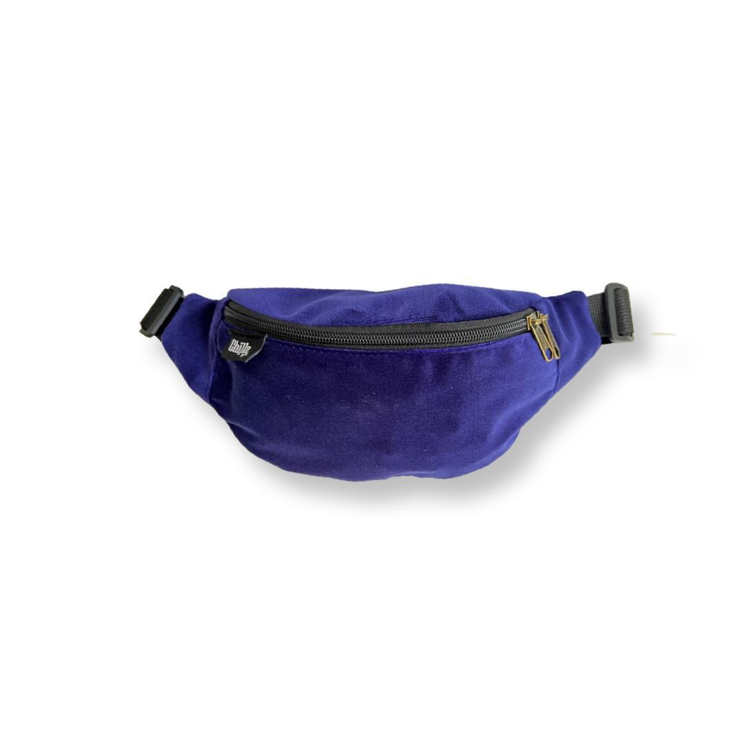 Purple Velvet 'Ronnie' Fanny Pack -