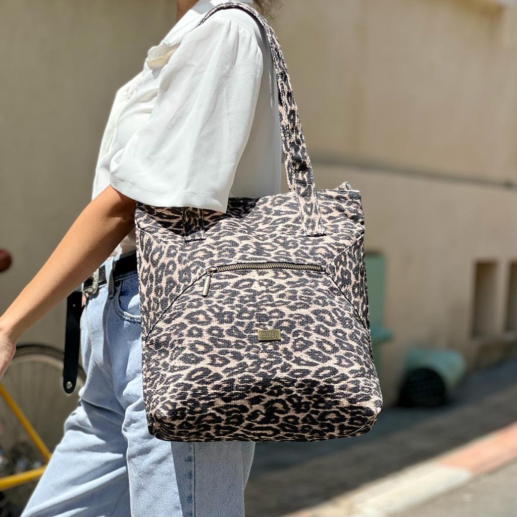 Hysteric Leopard Tommy Shoulder Bag